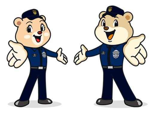 교정공무원 캐릭터 출처 법무부 교정본부 홈페이지