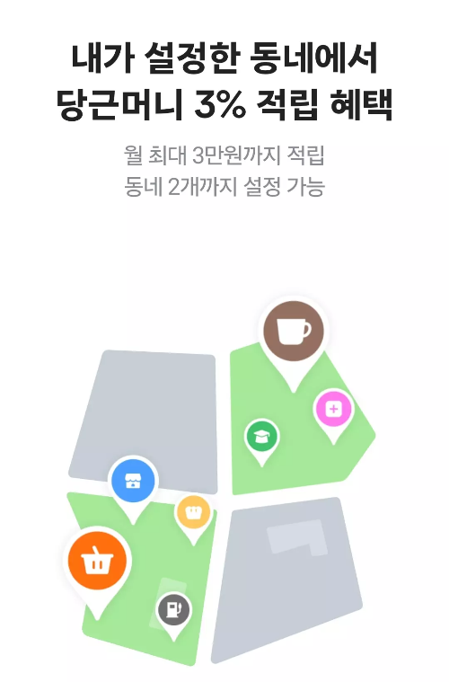 당근머니+하나+체크카드+지역가맹점+혜택