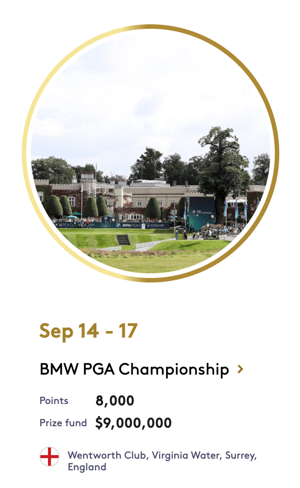 BMW PGA 챔피언십