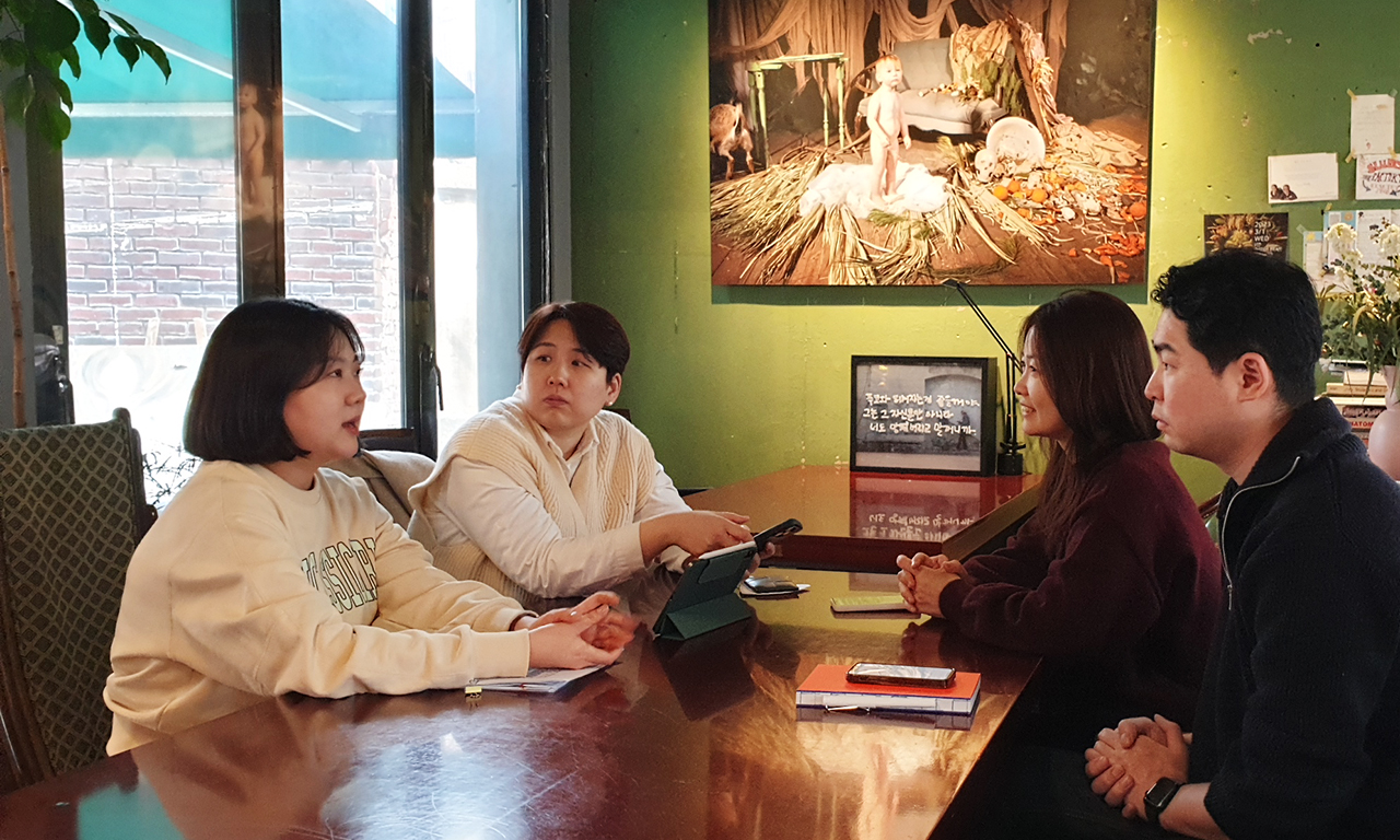 타입나누기 은혜씨 글씨체