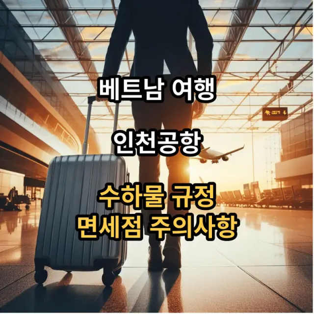 인천공항-수하물규정-안내입니다