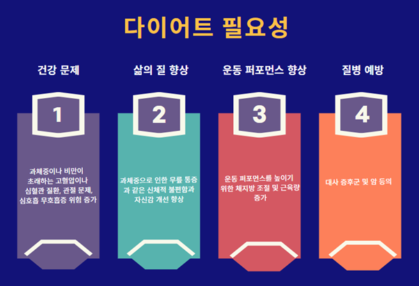 다이어트 필요성