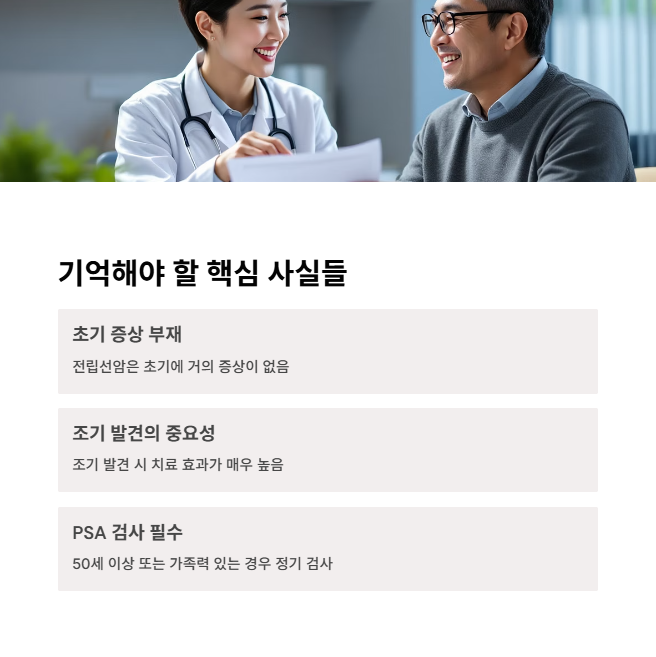 전립선암, 기억해야 할 사실들