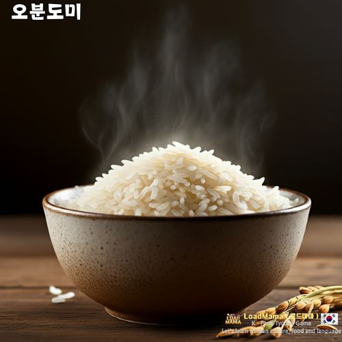 오분도미로 만든 밥