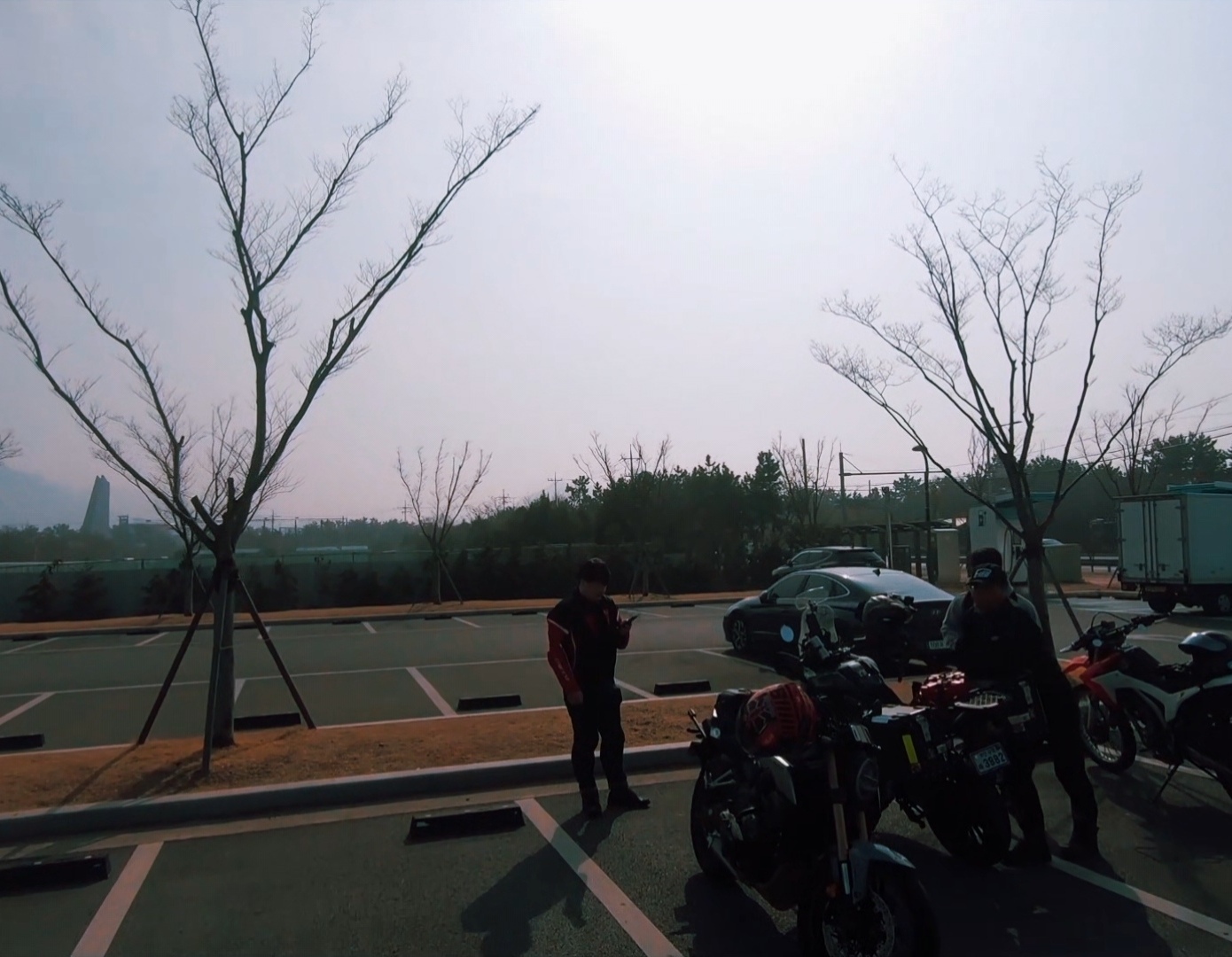 을숙도 주차장