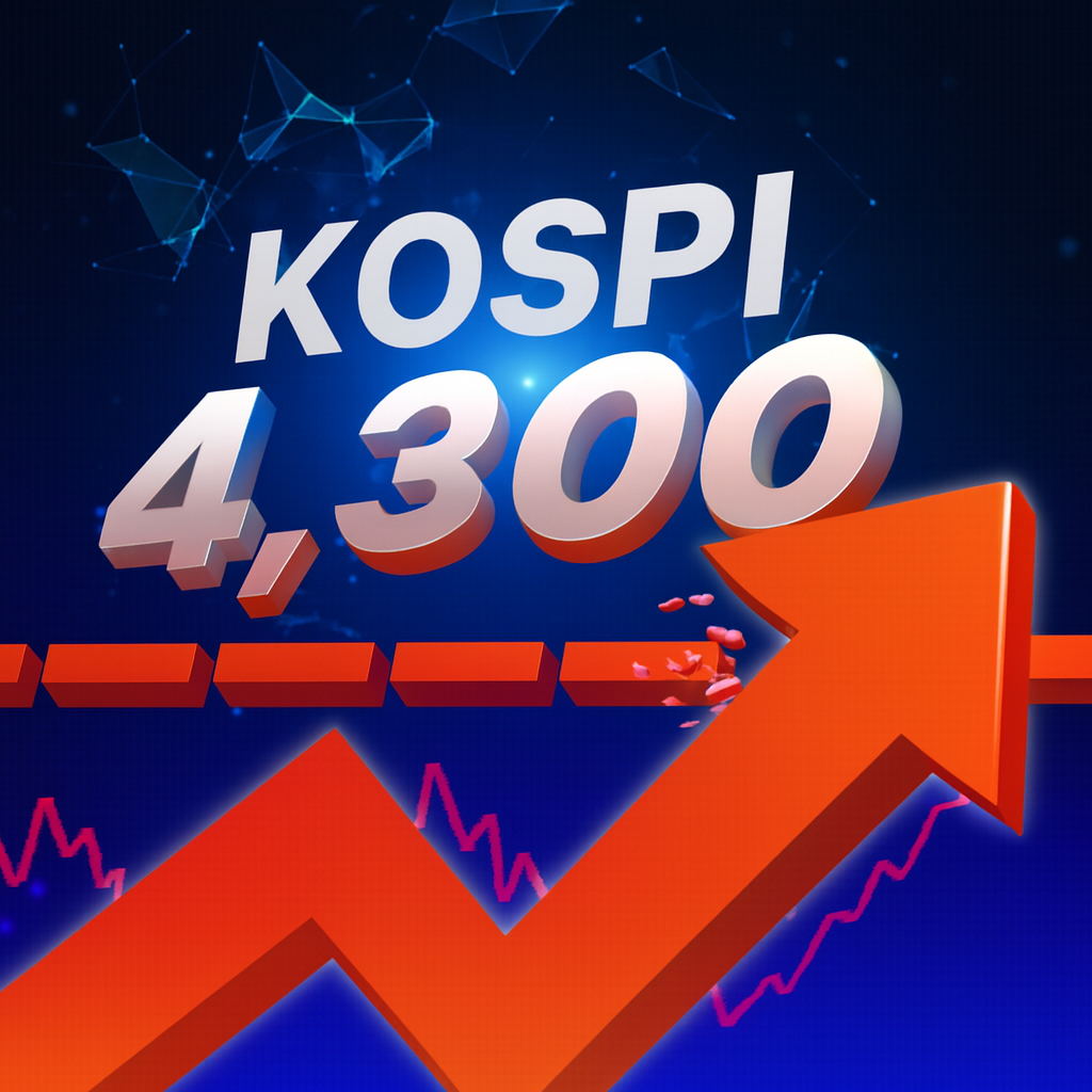 코스피, 사상 첫 4300 돌파 원인과 전망