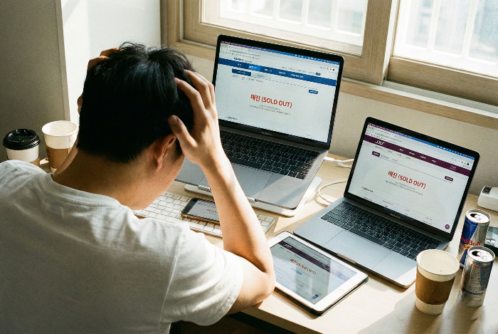 명절 기차표 예매 전쟁으로 인해 발생하는 심리적 스트레스와 사회적 비용.