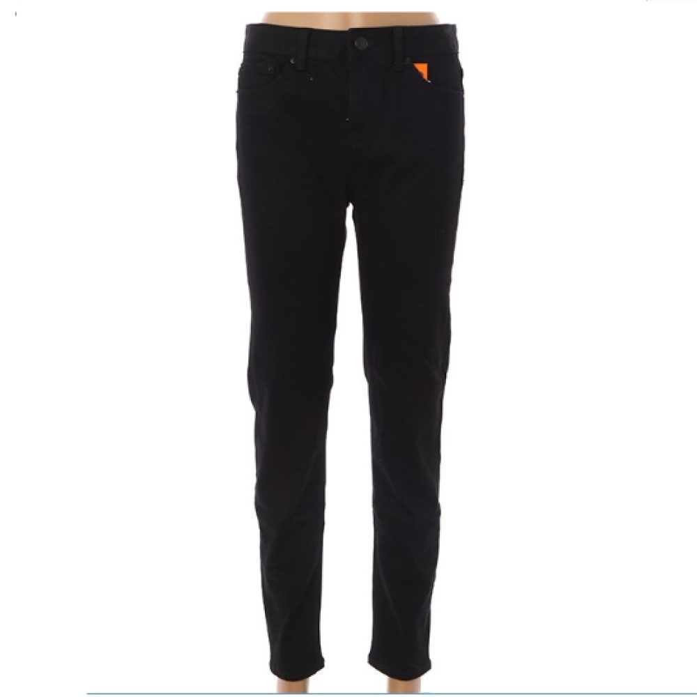 클라이드앤 여성 기모 스키니 블랙진 CKDDP911F