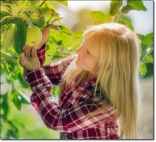 건강한 노인 여성