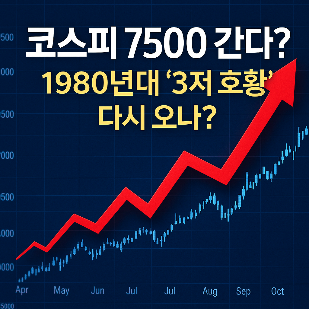 11일 열린 &lsquo;코스피 5000 시대 도약 세미나&rsquo;에서 김동원 KB증권 리서치센터장은

&ldquo;유가 하락과 달러 약세, 저금리가 동시에 나타나는 매우 드문 국면&rdquo;이라며

1980년대 3저(低) 호황 초기와 유사한 흐름이라고 진단했습니다.