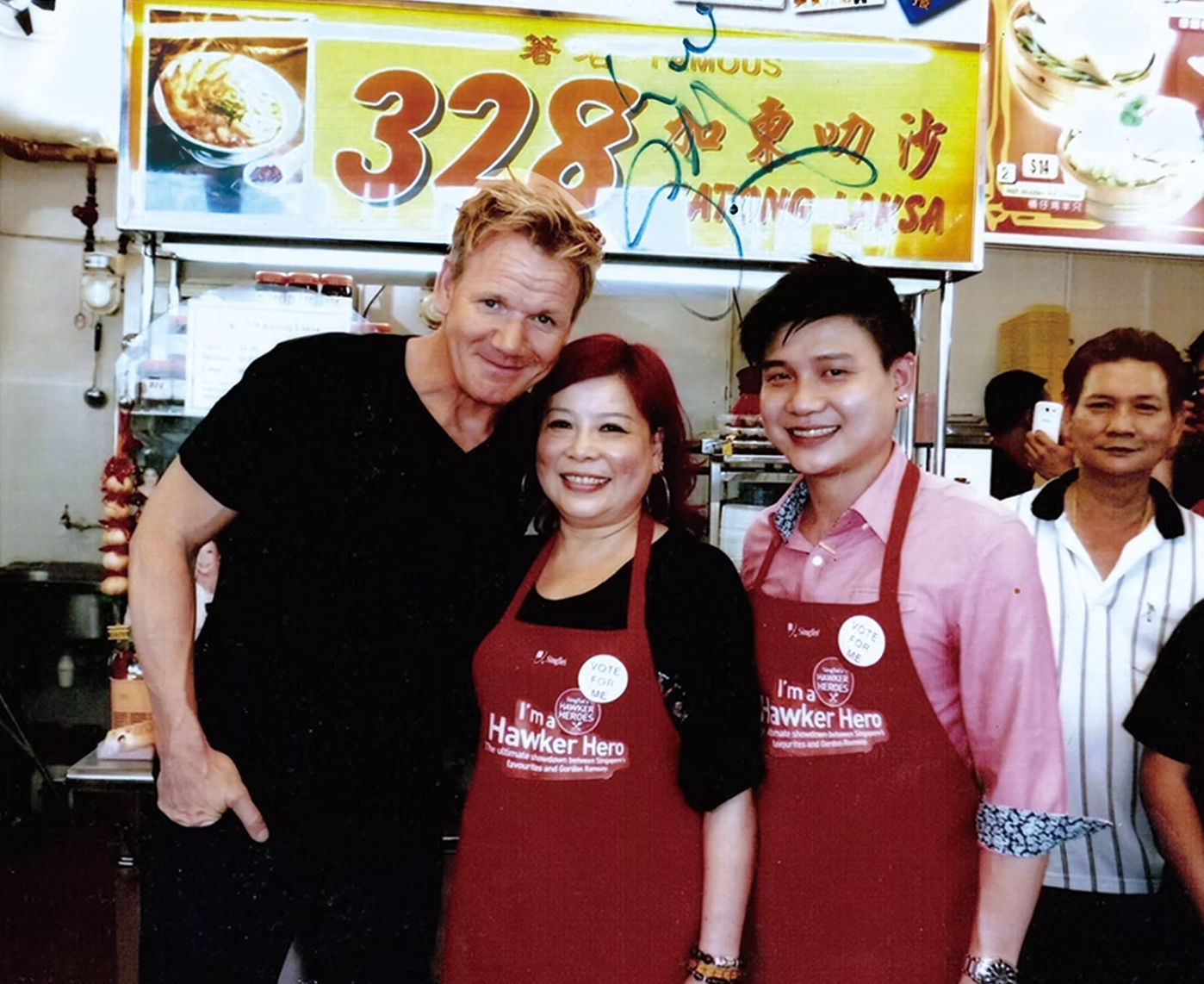 328 카통 락사, 고든램지와 (출처: 328 katong laksa)