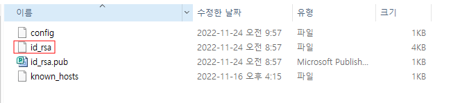비밀키