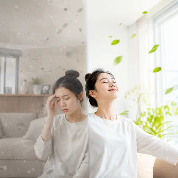 실내공기 상태와 생활 피로감 관계1