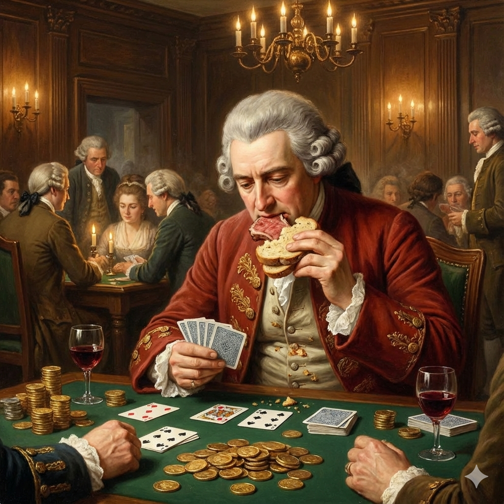 Sandwich 어원, 전 세계인의 간편식이 '도박장'에서 탄생한 기막힌 사연