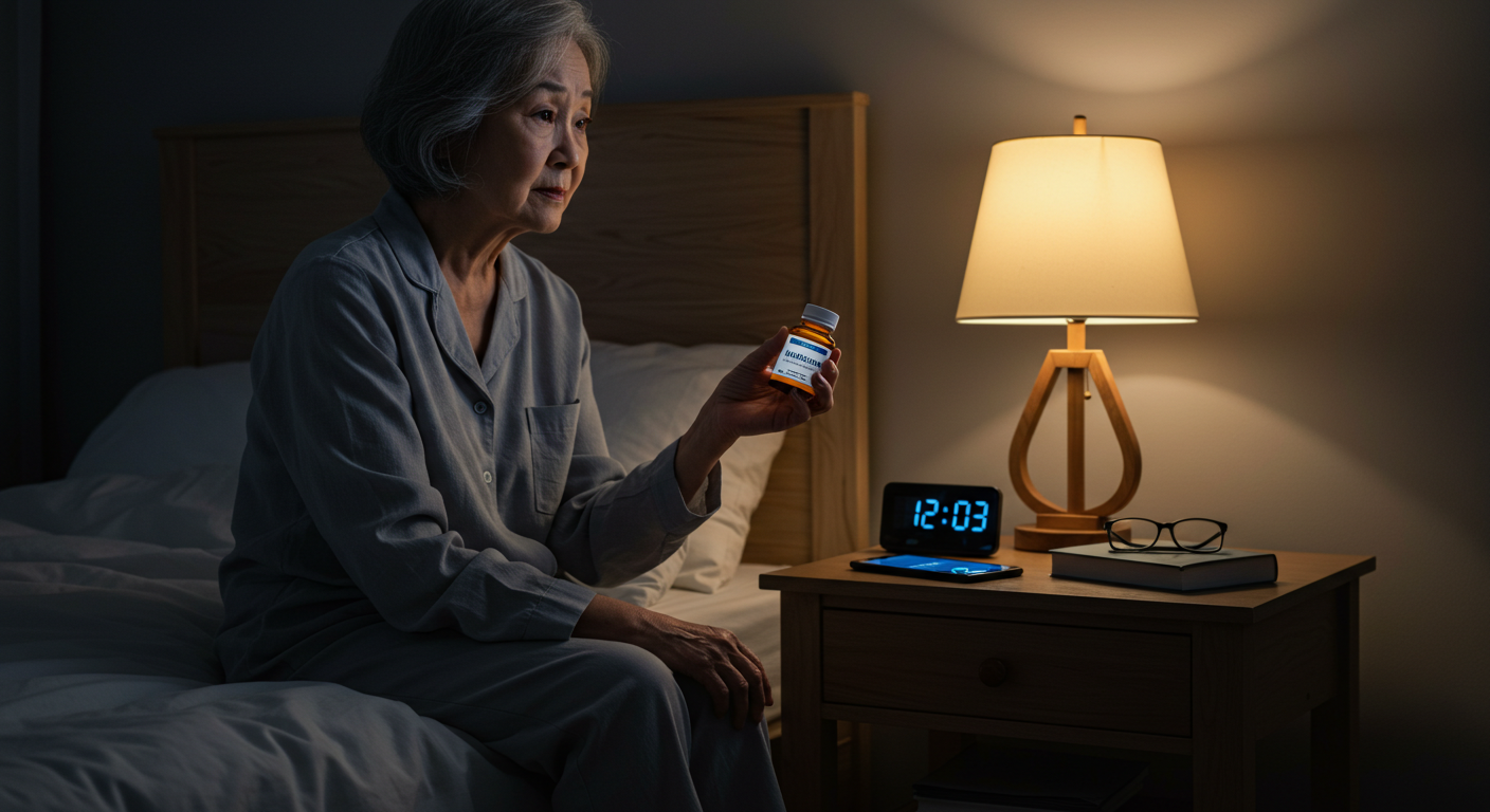 40대 이상 수면장애 원인 (호르몬, 스트레스, 건강)