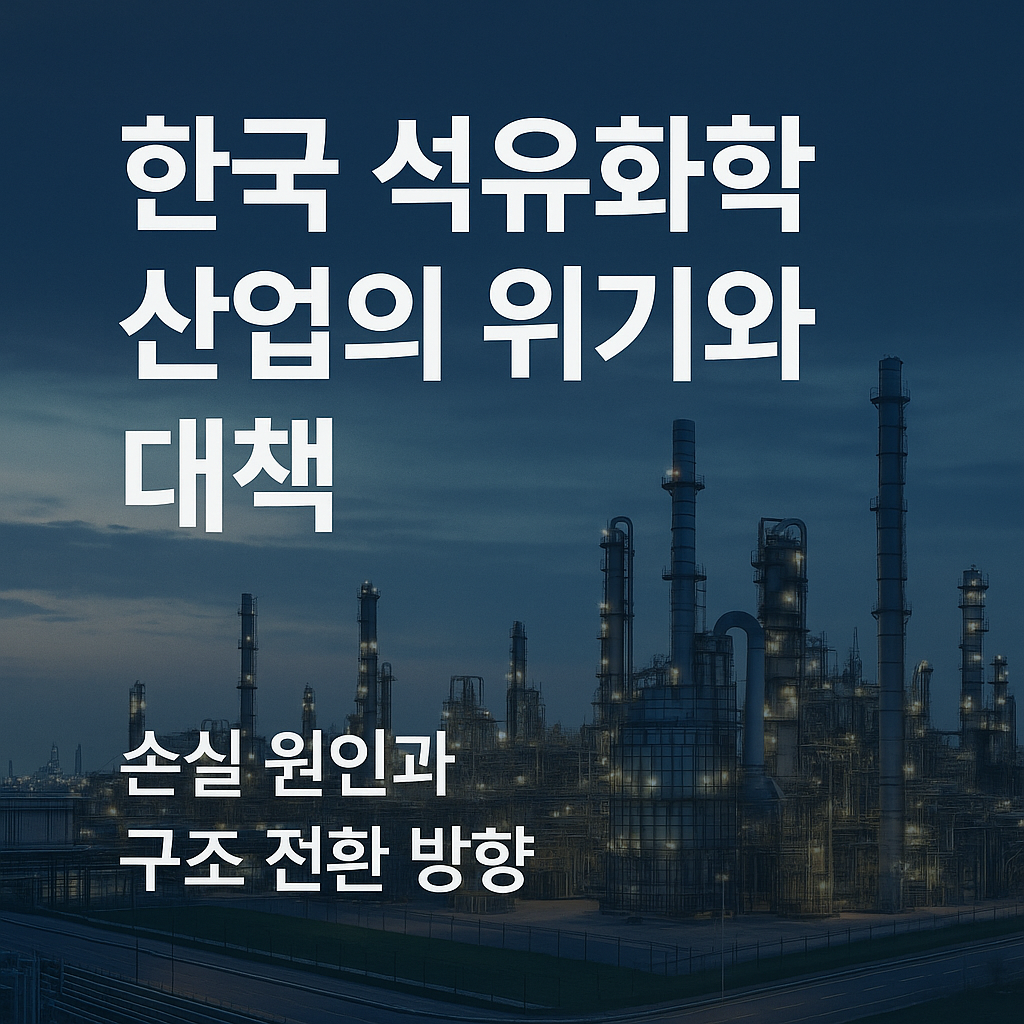 한국 석유화학 산업의 위기와 대책