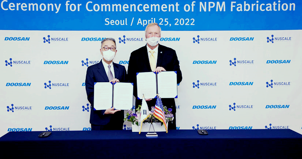 두산에너빌리티 뉴스케일파워 협력