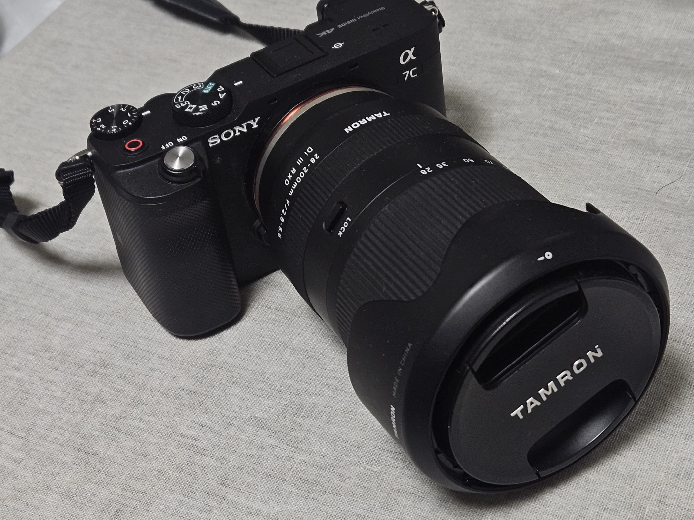 sony a7c과 탐론