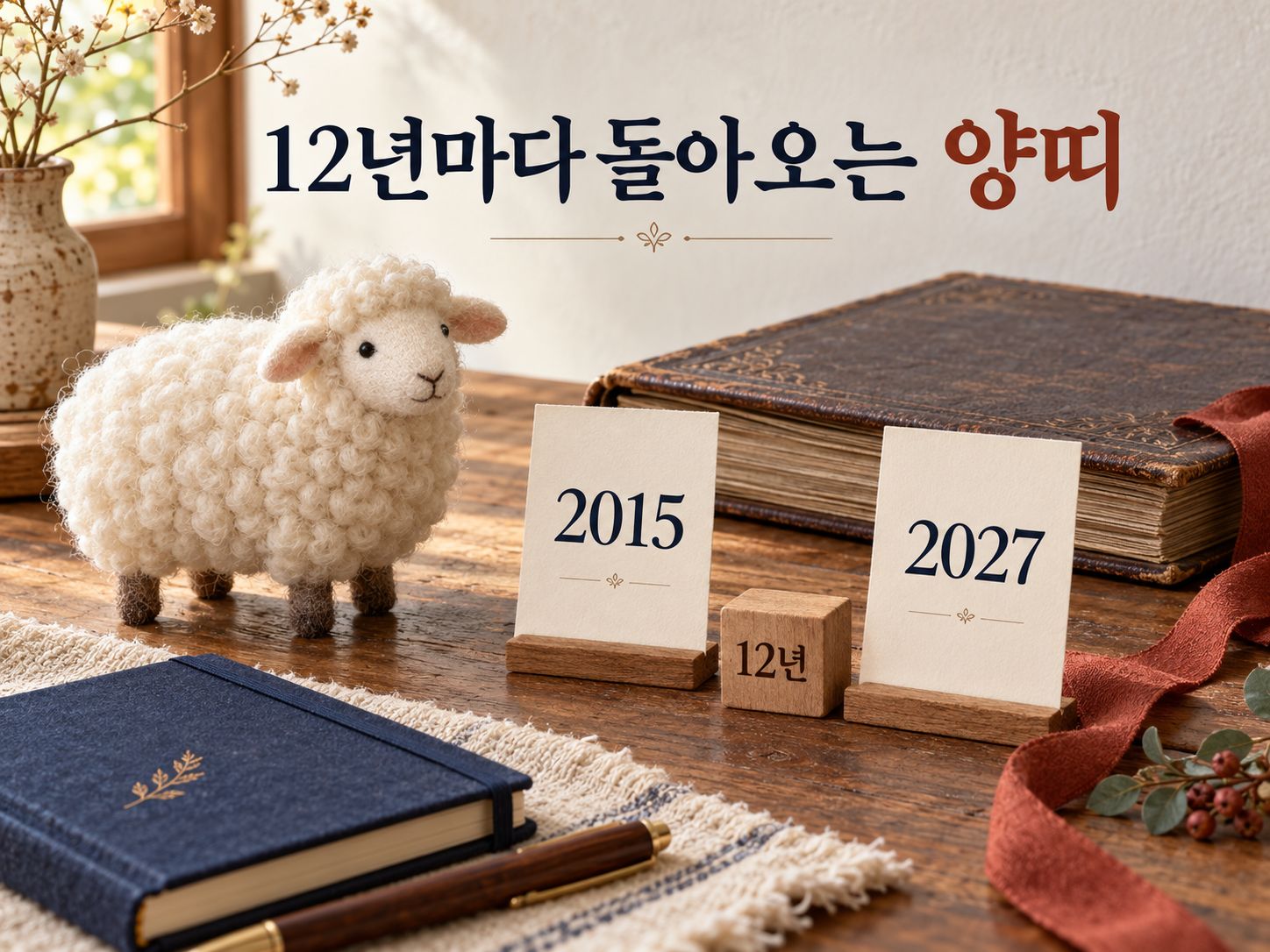 12년마다 돌아오는 양띠 출생연도