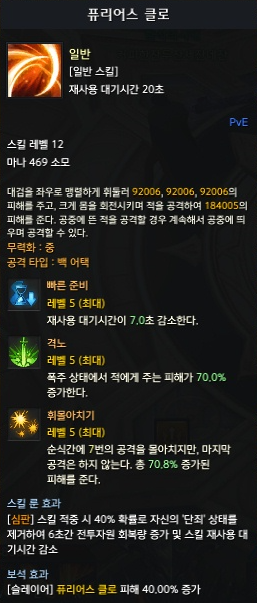 퓨리어스 클로