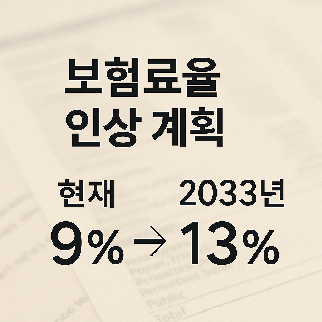 국민연금 보험료율 인상