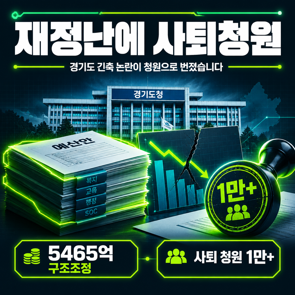재정난에 사퇴청원