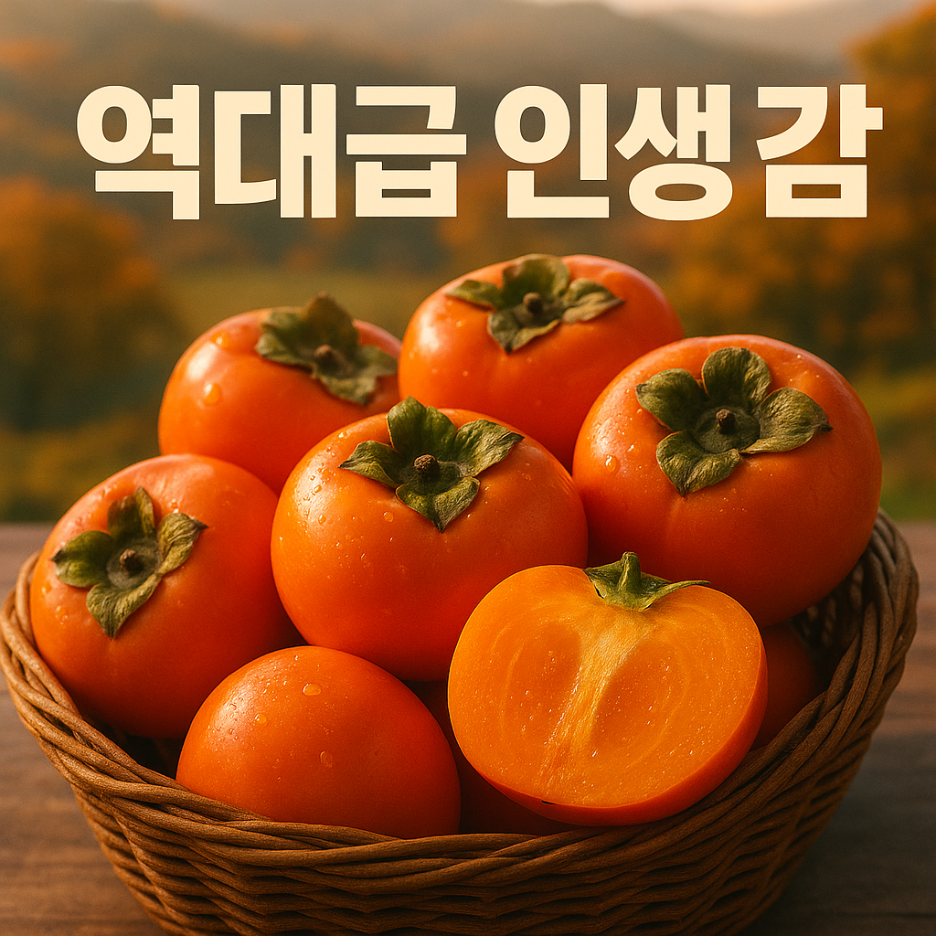 6시내고향 장성 감 썸네일