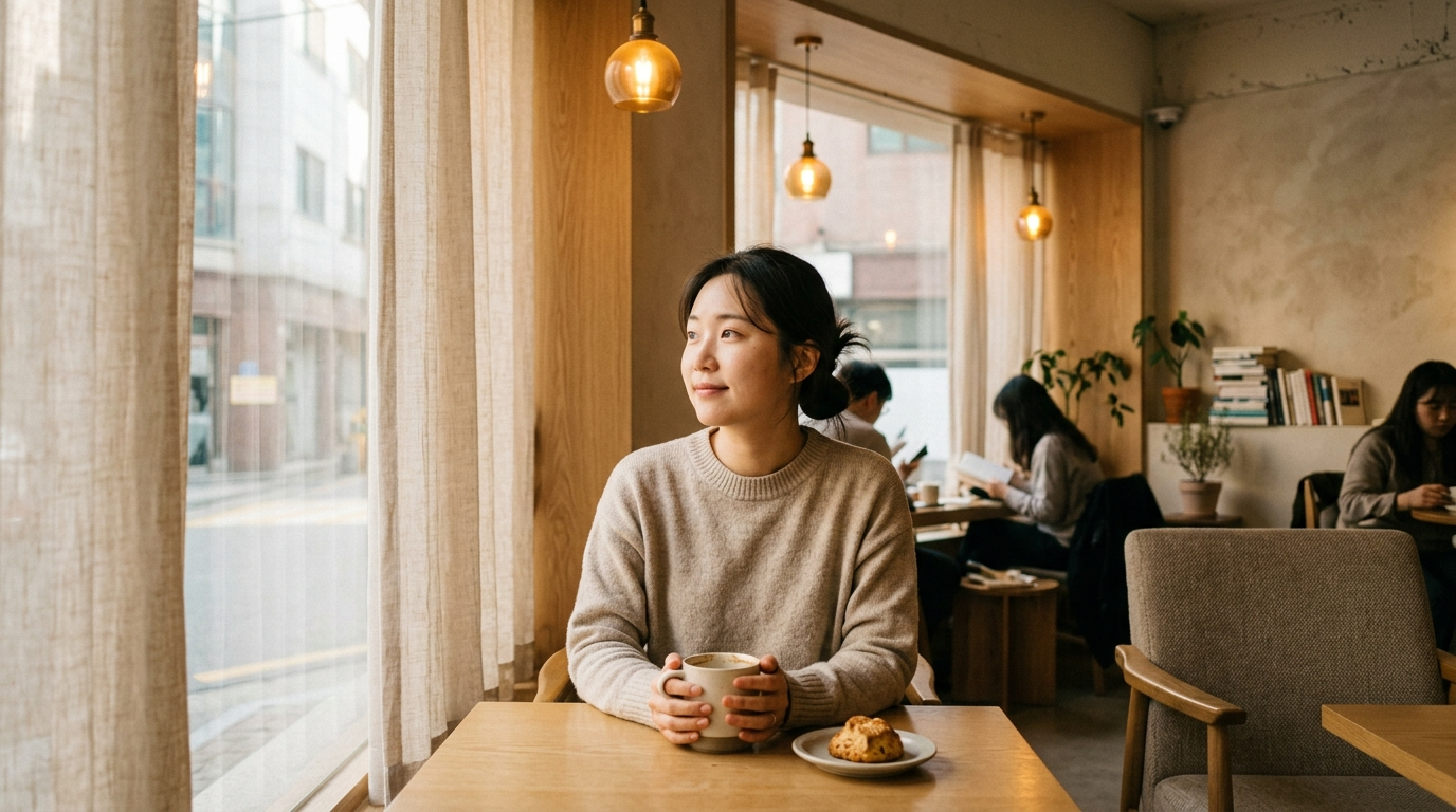 눈이 편안한 빛을 찾는 경향