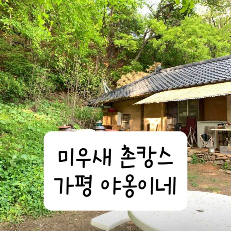 미우새 촌캉스 가평 한옥펜션 한옥민박