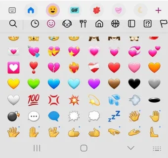 하트 이모티콘 특수문자 모음 100개_7