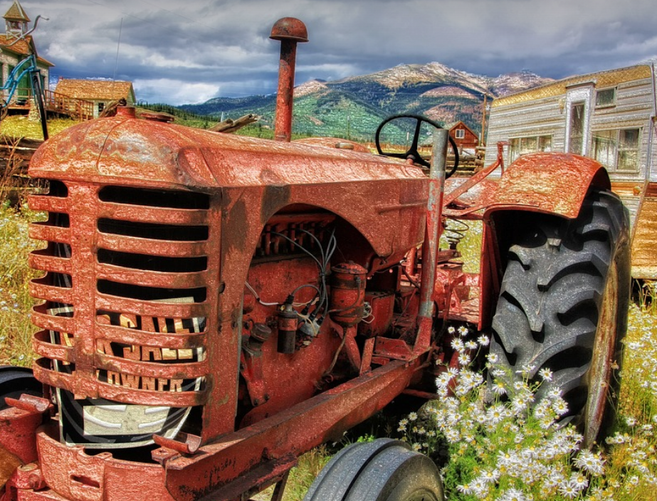 위성 기술과 농업 (농업 관련 사진)