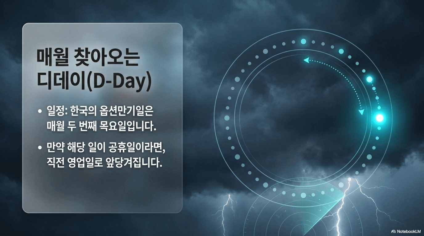 한국의 옵션 만기일 일정