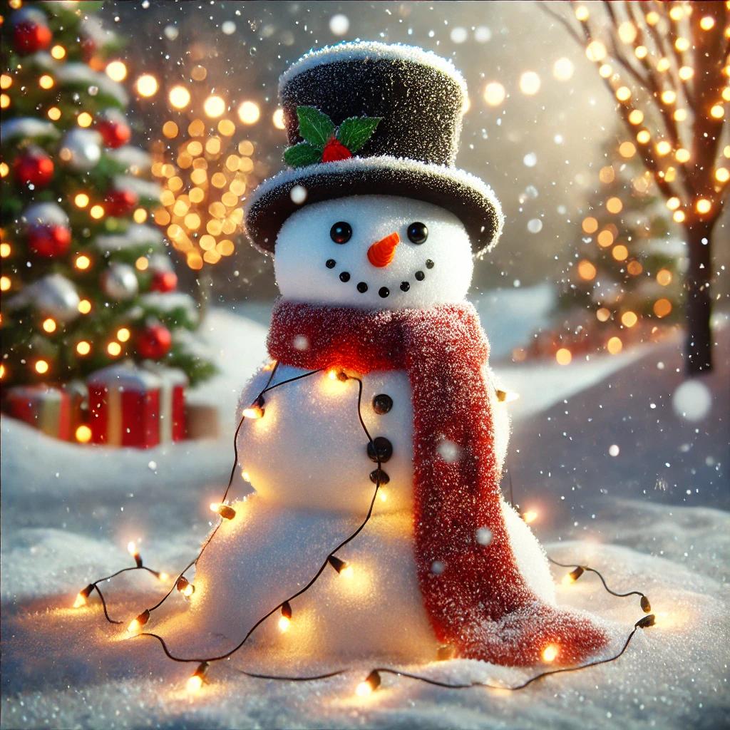 크리스마스 눈사람