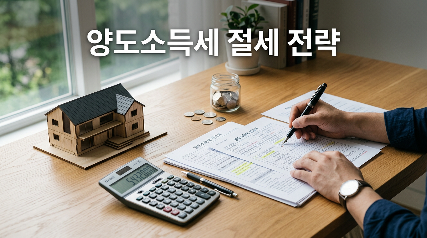 양도소득세 절세 전략을 보여주는 사진
