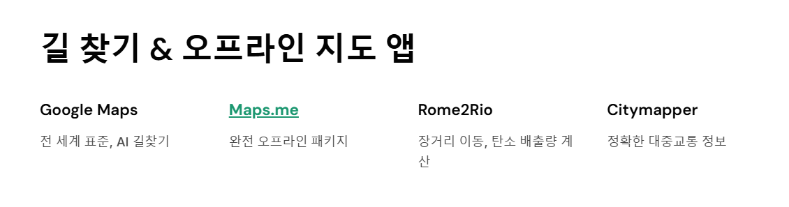 여행용 앱 추천 - 스마트폰 하나로 완성하는 여행 준비