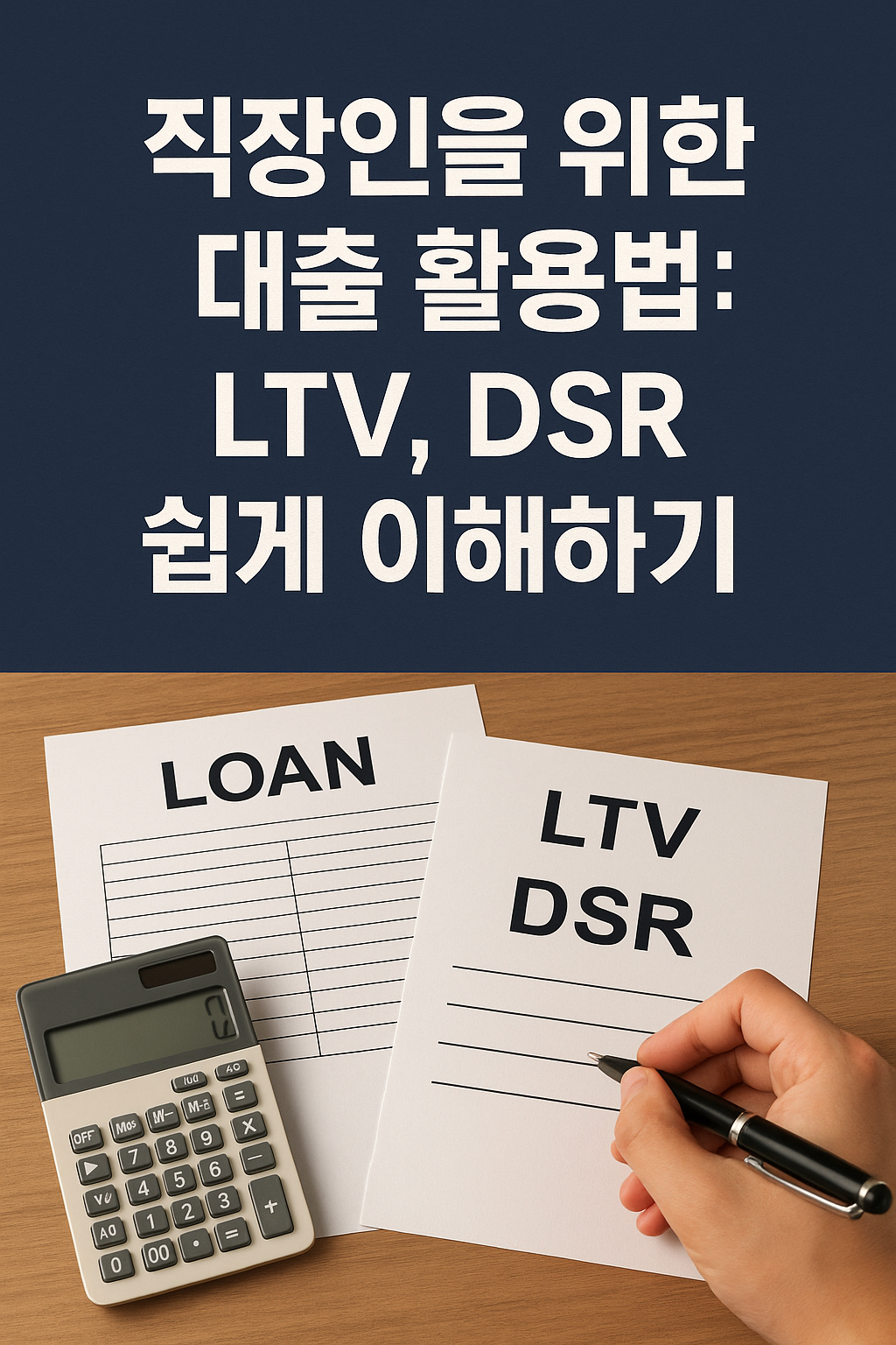 직장인을 위한 대출 활용법: LTV, DSR 쉽게 이해하기