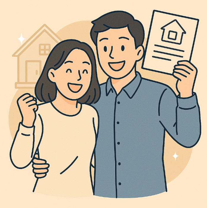 버팀목 전세자금대출 받고 좋아하는 신혼부부