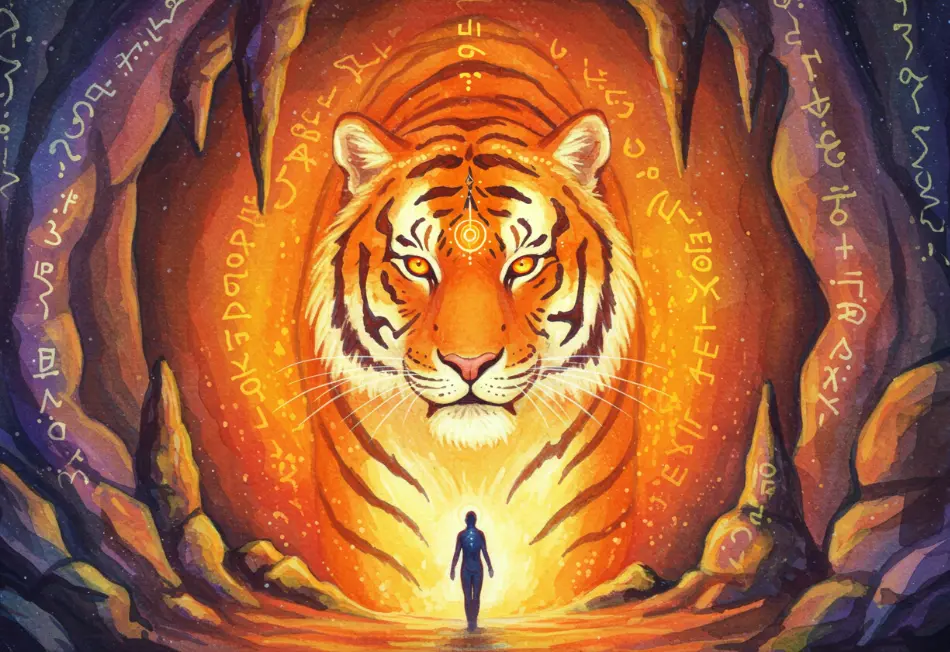 호랑이를 만나는 꿈 해몽