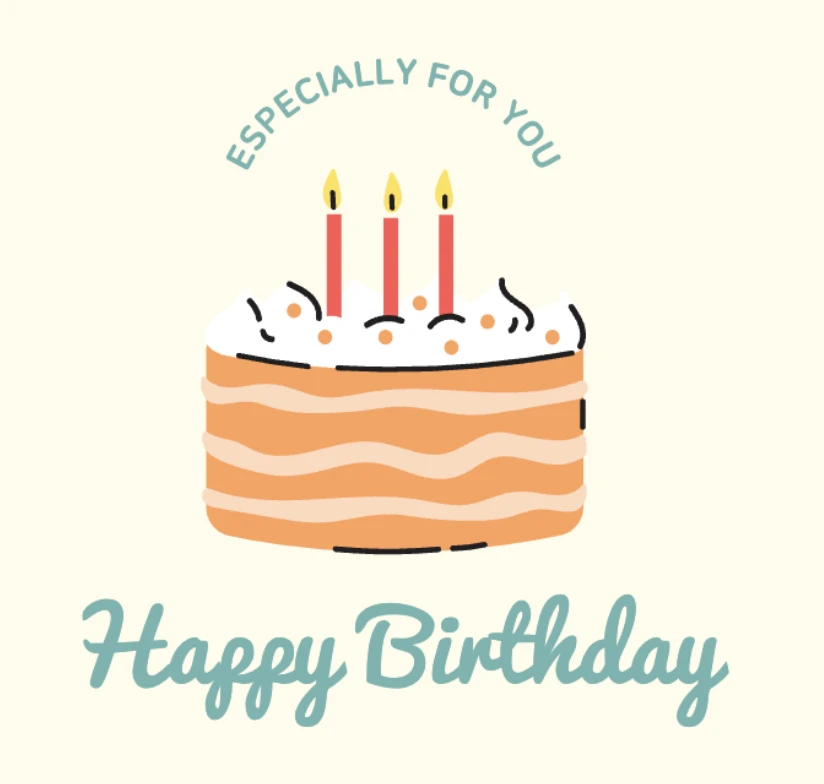 생일축하 메세지, 이미지