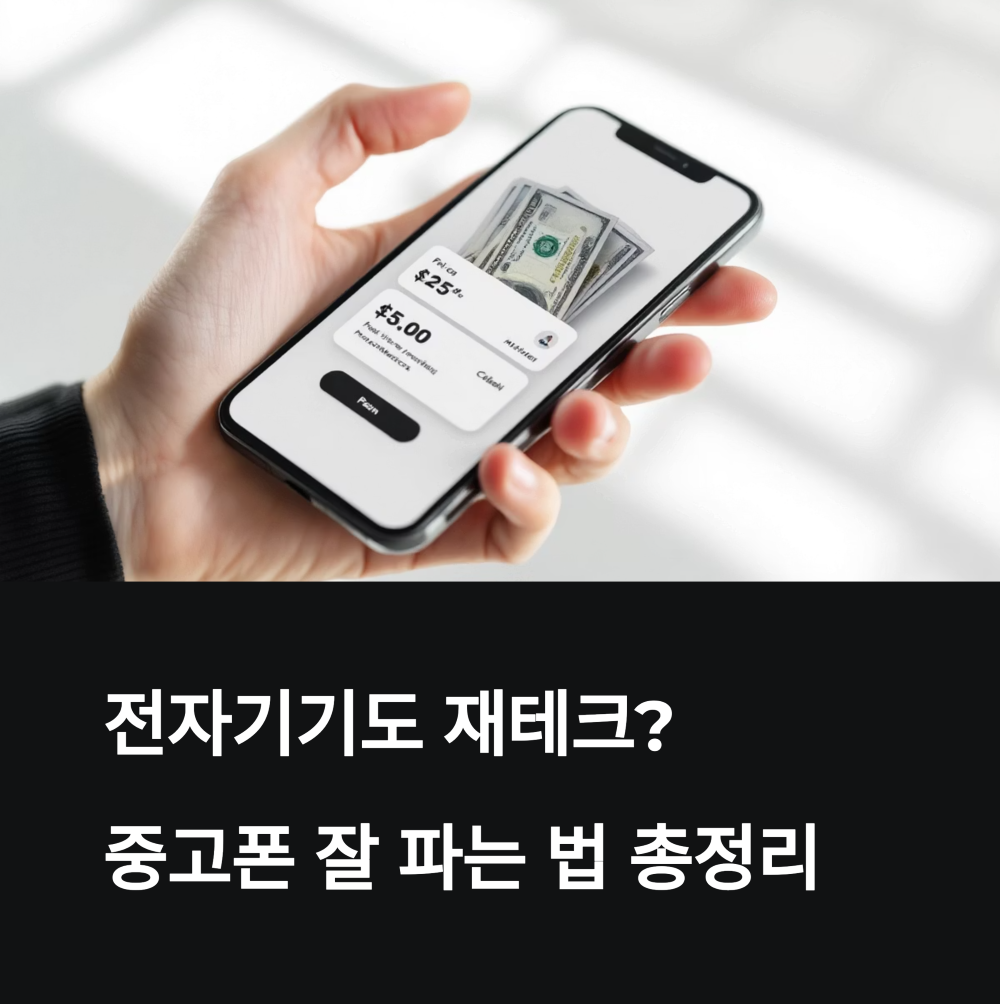 전자기기도 재테크? 중고폰 잘 파는 법 총정리 썸네일