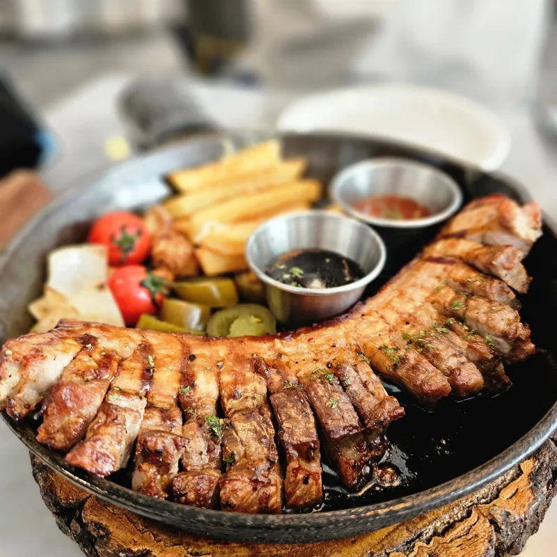 삽겹살 스테이크