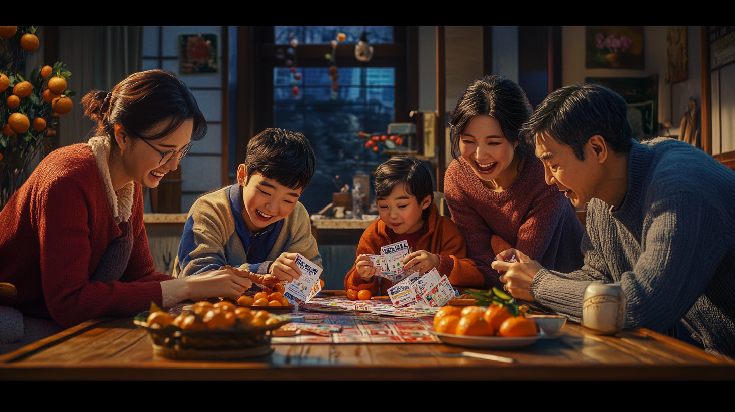 어버이날 선물 추천으로 복권을 선물하는 모습!