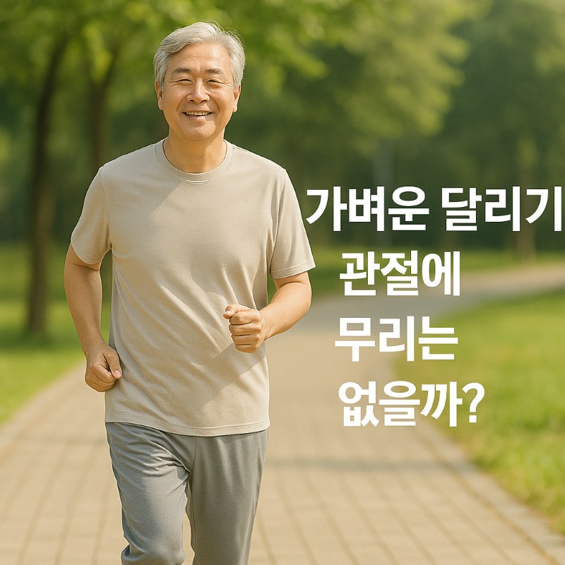 가벼운 달리기, 관절에 무리는 없을까