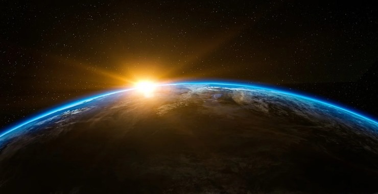 지구-위에-태양