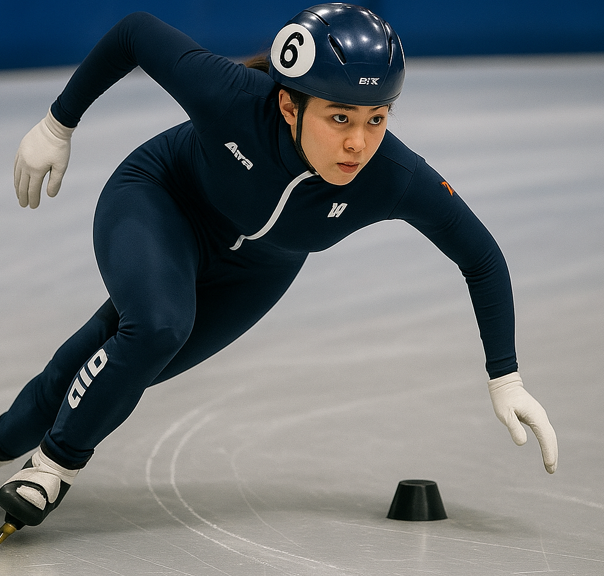 쇼트트렉 경기 이미지