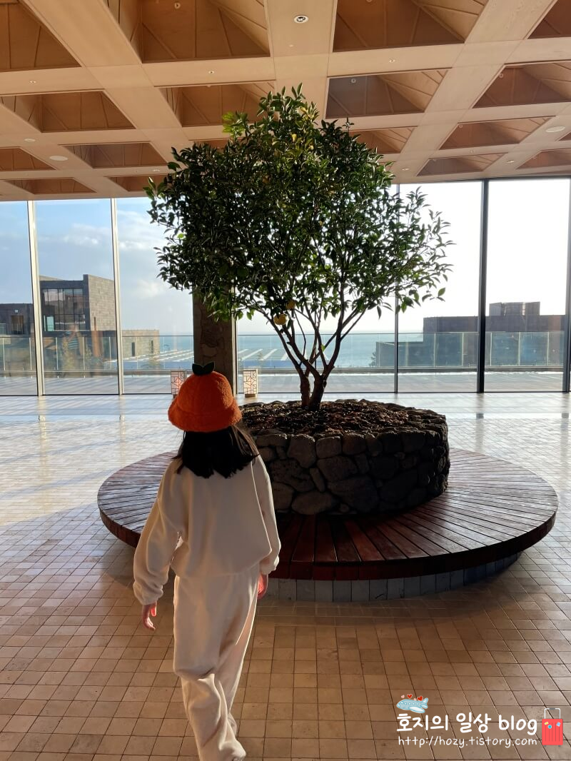 제주 JW메리어트 로비 전경