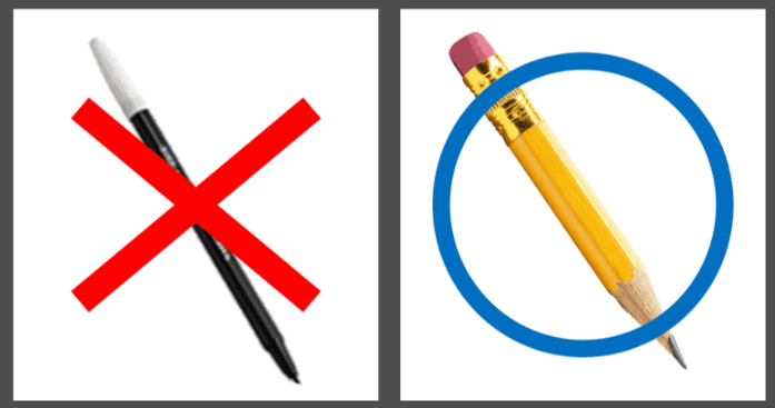 토익 준비물 토익 시험 준비물 샤프 연필 컴싸