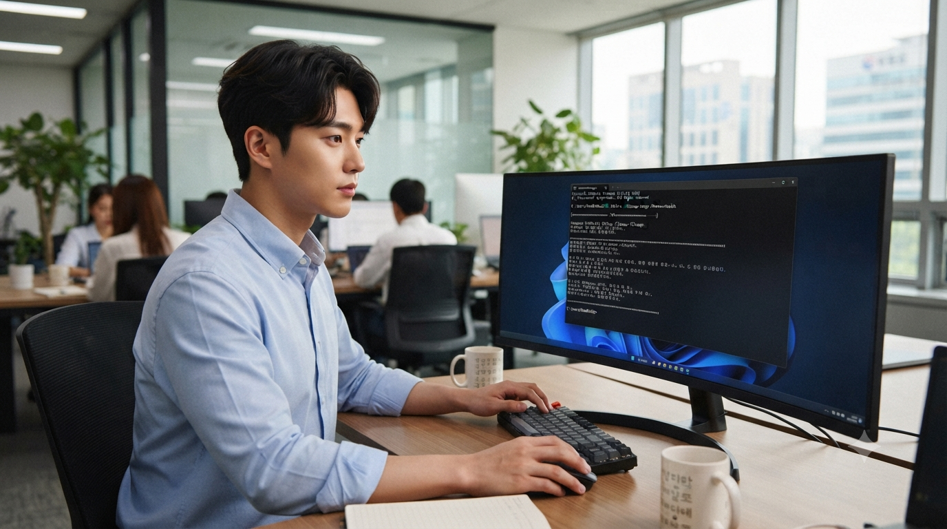 Windows Update 캐시 초기화