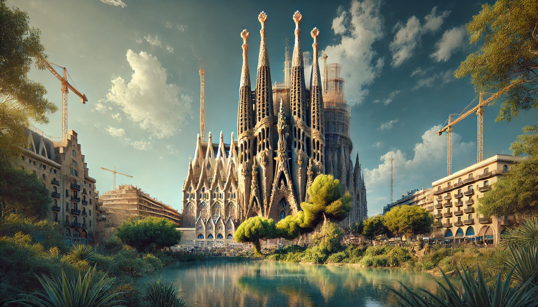 스페인 바르셀로나 사그라다 파밀리아