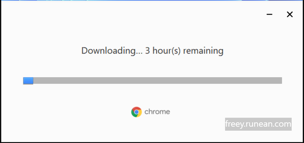구글 크롬(Google Chrome) - 설치 화면
